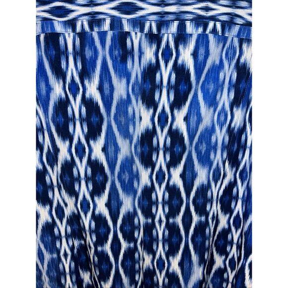 Chico's ZENERGY XL Neema Ikat Half-Zip Golf Dress 4 Way Stretch Athleisure - Picture 13 of 13